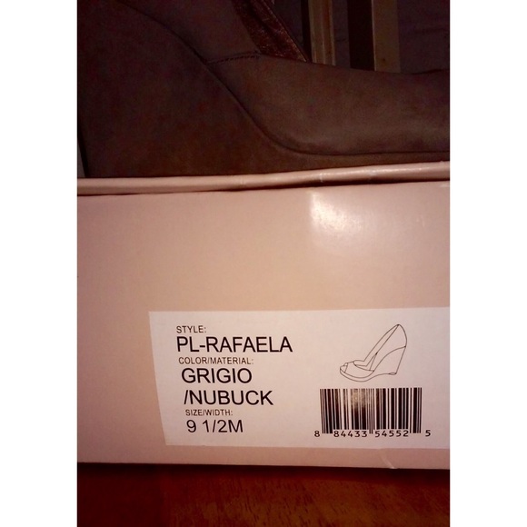 BCBGeneration PL- Rafaela Nubuck Suede Wedge - Picture 6 of 8